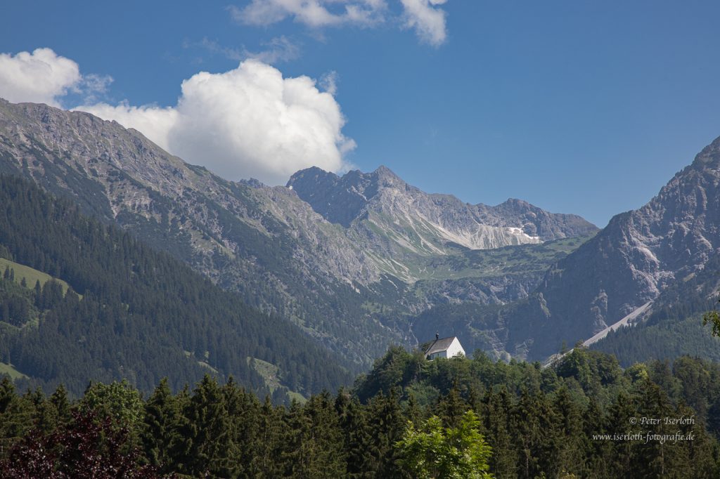 Berglandschaft im Allgäu.